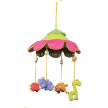 Factory Supply Stuffed Baby Bed Musical Movement Hang Toy